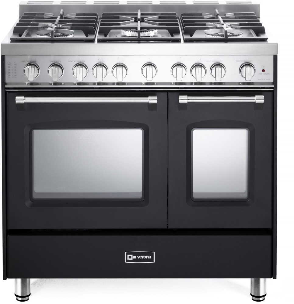 Verona VPFSGG365DE 36 Inch Freestanding Gas Range with 5 Sealed Burners