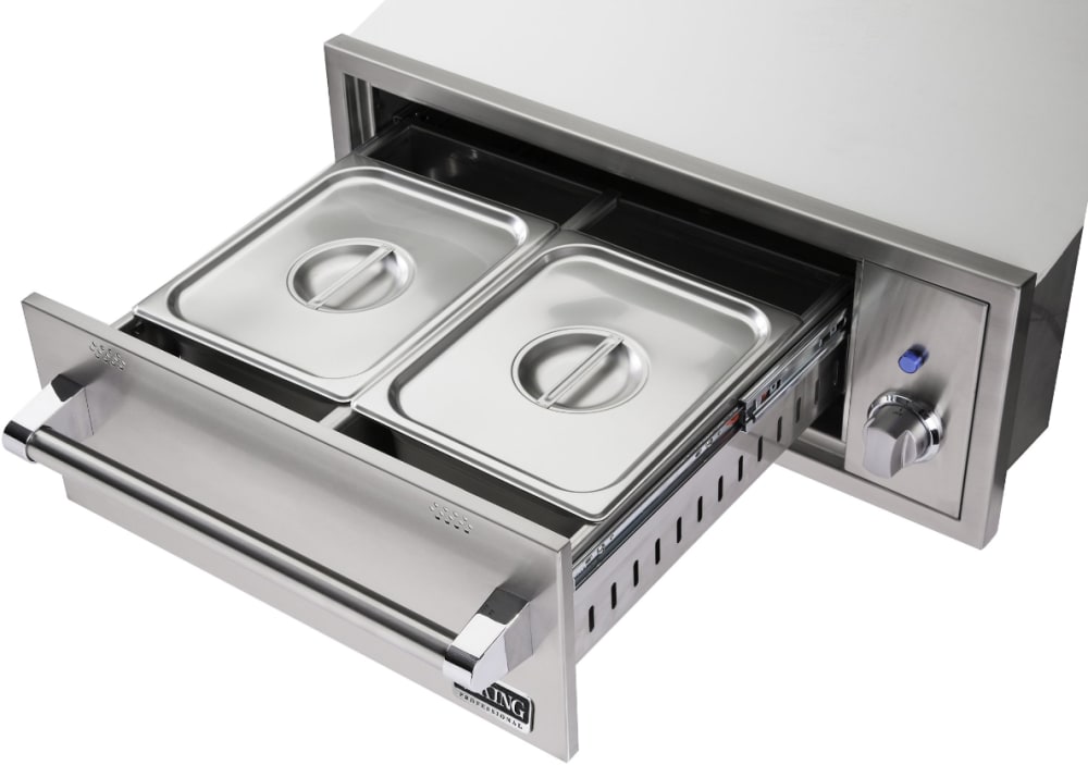 Viking VQEWD5421SS 42 Inch Outdoor Warming Drawer with Temperature