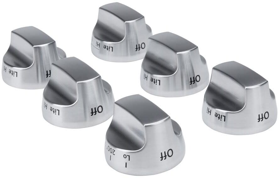 Kitchenaid stove hot sale top knobs