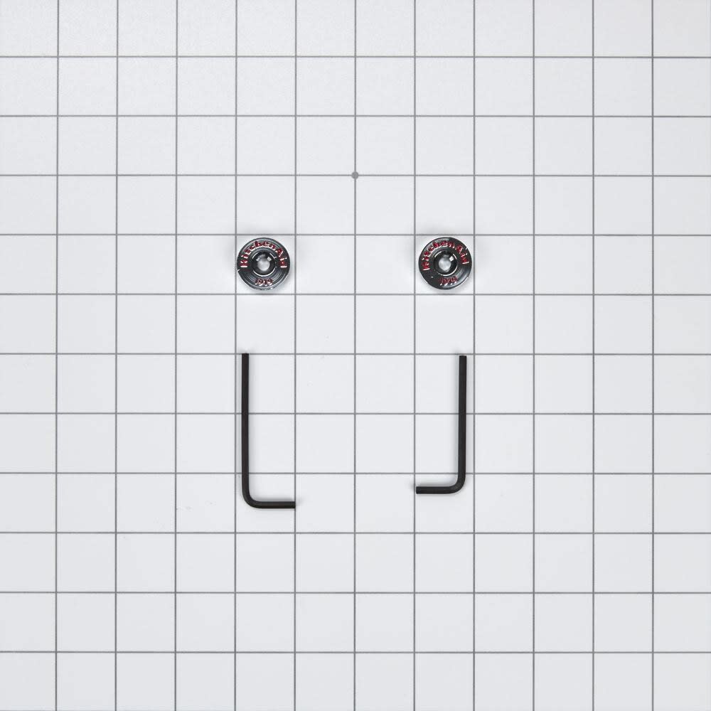 KitchenAid W10846205 Refrigerator Handle Medallion Kit