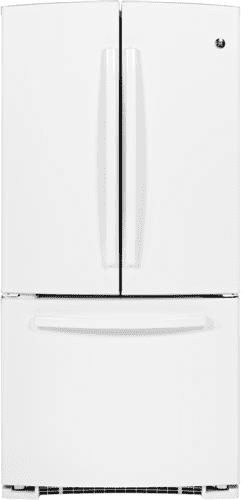 GE GNS23GGHWW 33 Inch French Door Refrigerator with 22.7 cu. ft