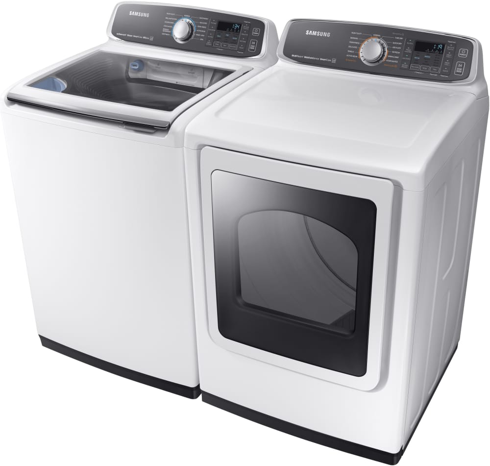 Samsung WA52M7750AW 27 Inch Top Load Washer with 5.2 cu. ft. Capacity