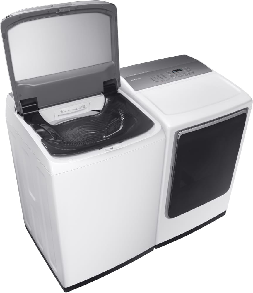 Samsung DVE52M8650W 27 Inch Electric Dryer with Multi-Steam