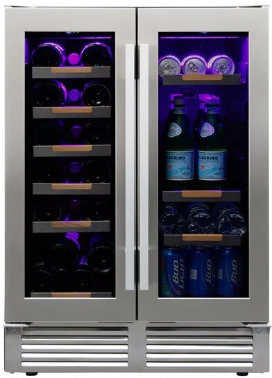 Avanti WBE1956Z3S 24 Inch Built-in Beverage Center with 56 Can/19
