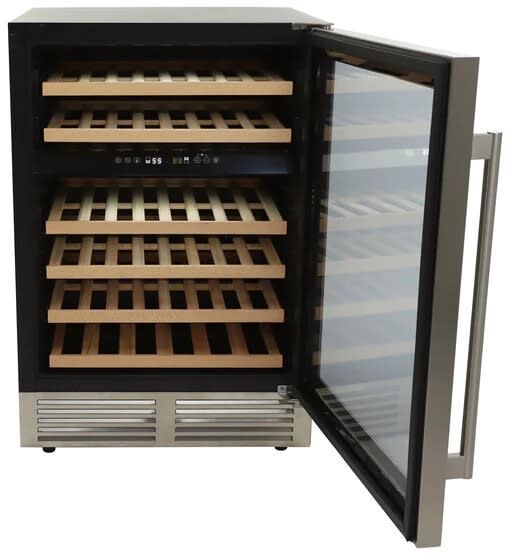 わあわ Avanti WCD46DZ3S 24 Inch Built-In Wine Cooler with 43-Bottle