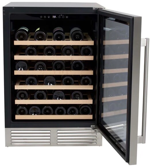 Avanti WCD52SZ3S 23 Inch Freestanding Wine Cooler with 51-Bottle