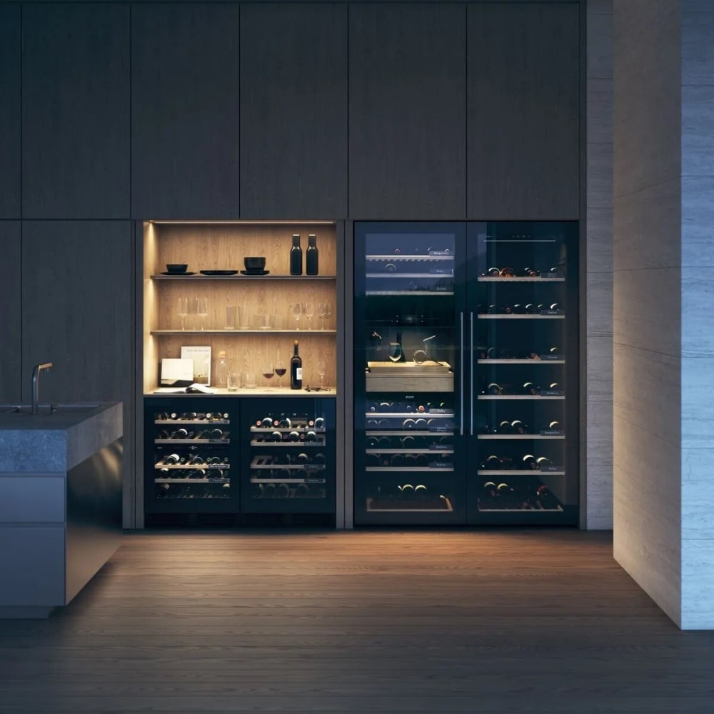 Asko WCN311942G 27 Inch Freestanding TriZone Smart Wine Storage