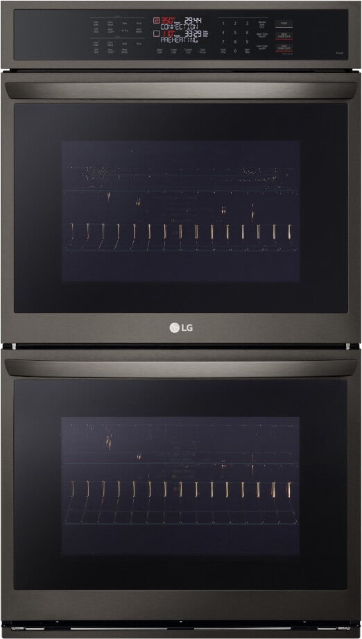 LG WDEP9423D 30 Inch Double Electric Smart Wall Oven with 9.4 cu. ft