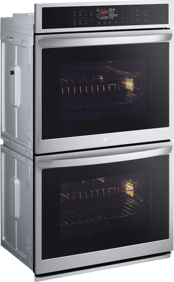 LG WDEP9423F 30 Inch Double Electric Smart Wall Oven with 9.4 cu