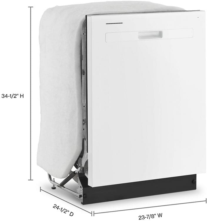 Maytag Quiet Series 300 Dimensions 3d mon