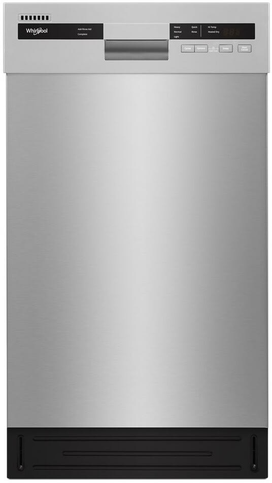Monochromatic stainless steel dishwasher online