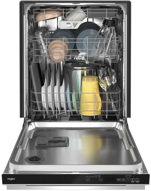 Whirlpool WDTA80SAKZ 24 Inch Fully Integrated Dishwasher with 15