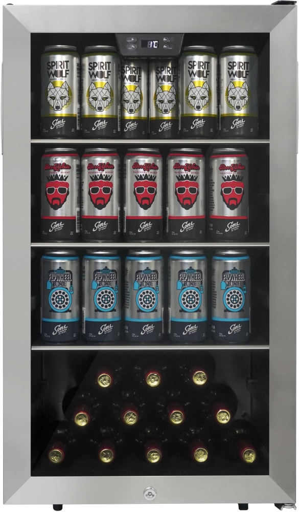 Danby DBC045L1SS 19 Inch Beverage Center with 4.5 Cu. Ft. 115 Can