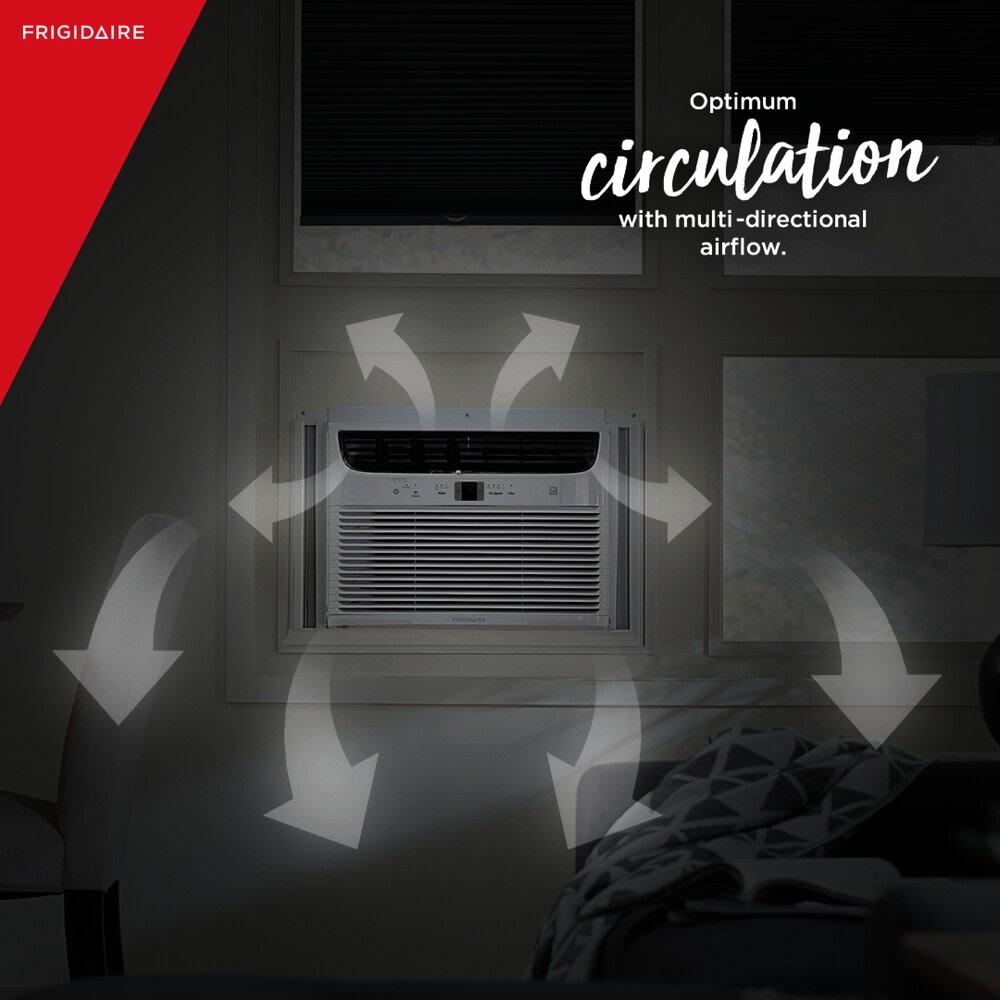 Frigidaire FHWW153WBE 15,000 BTU WindowMounted Smart Room Air Conditioner with Electronic