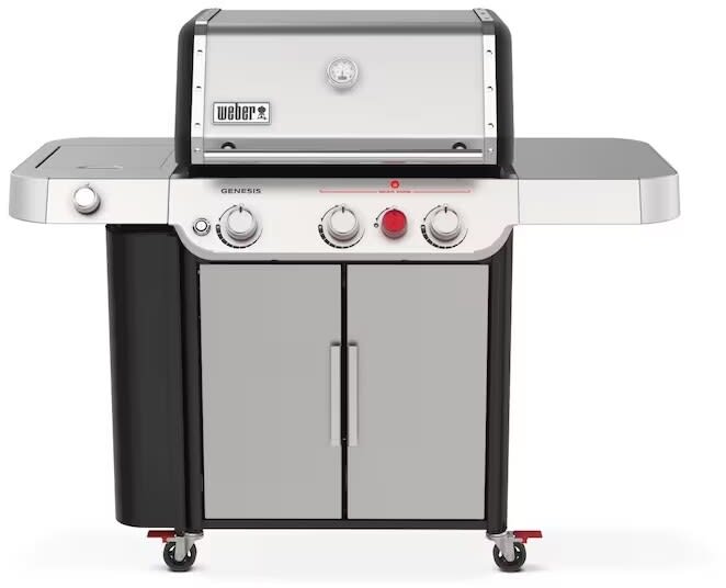 Weber 1500537 Genesis S-335 Propane Gas Grill with Grill Locker 