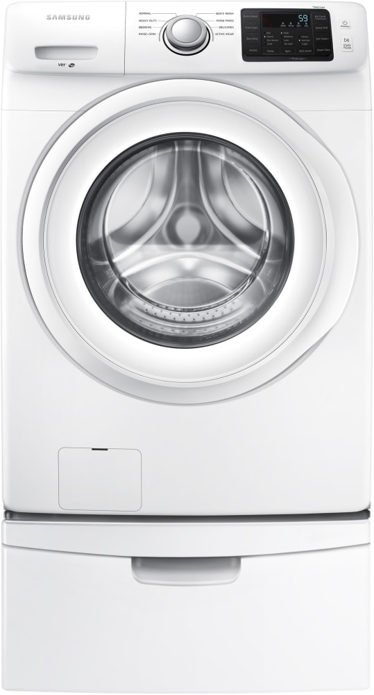 Samsung Sawadrgw14 Side By Side On Pedestals Washer Dryer Set