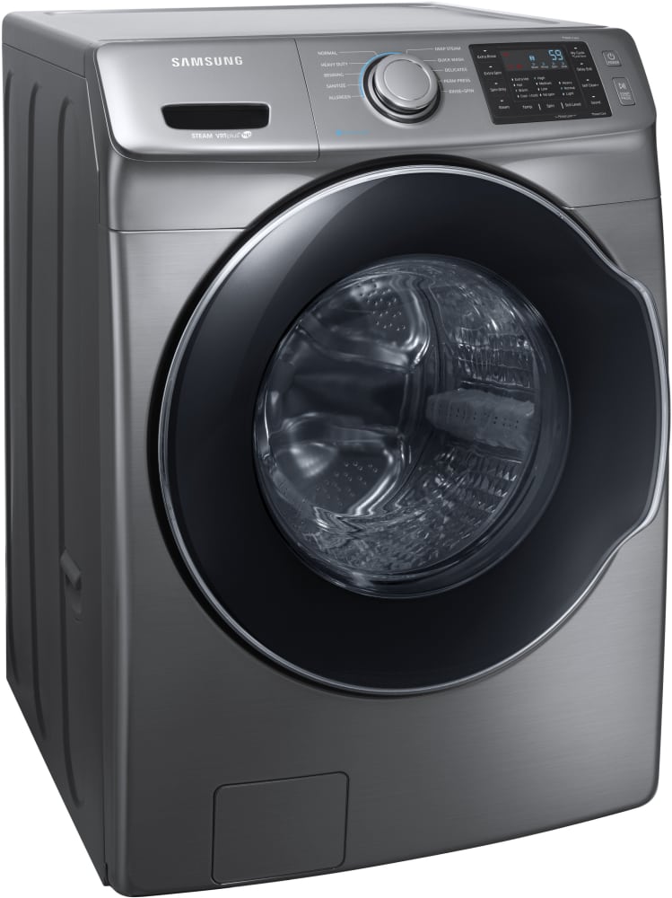 Samsung WF45M5500AP 27 Inch Front Load Washer with Steam, Self Clean+