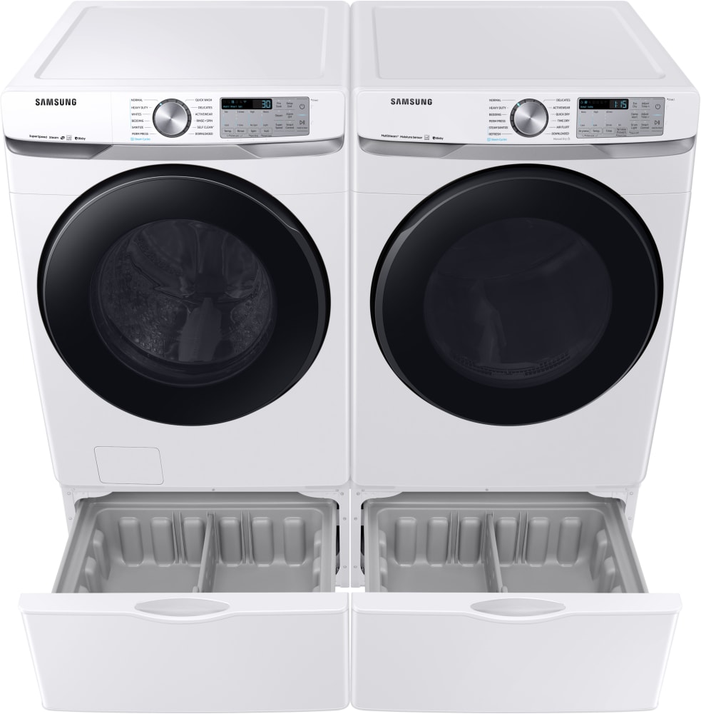 Samsung SAWADREW85002 SidebySide on Pedestals Washer & Dryer Set with
