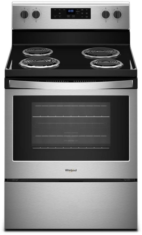 Whirlpool WFC315S0HS 30 Inch Freestanding Electric Range with Frozen