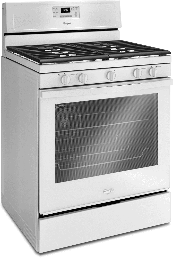 Whirlpool WFG540H0EW 30 Inch Freestanding Gas Range with SpeedHeat