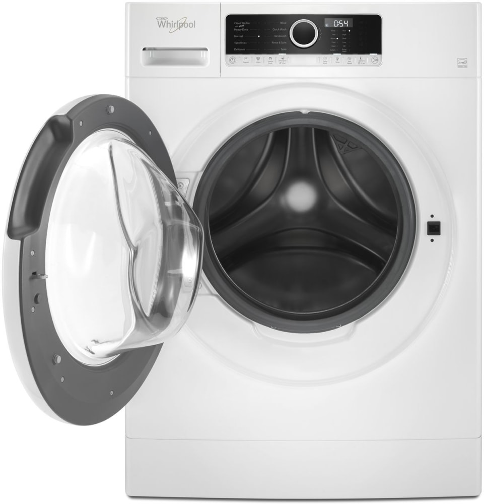 Whirlpool WFW3090GW 24 Inch Compact Front Load Washer with Tailored
