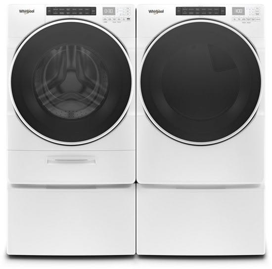 Whirlpool WPWADRGW66203 Side by Side on Pedestals Washer Dryer