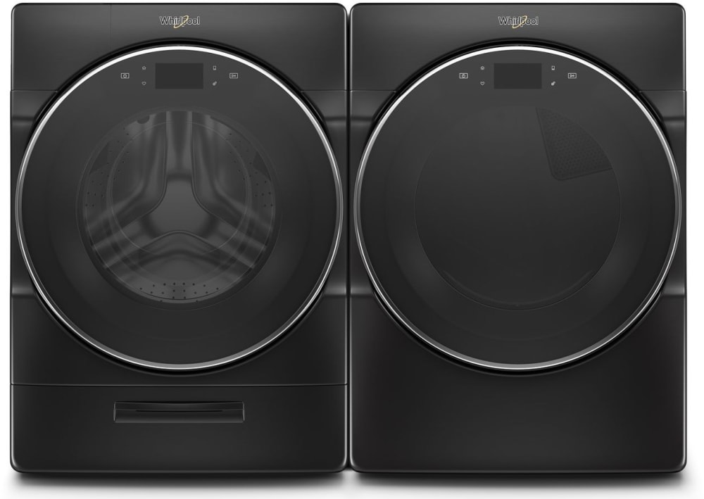 Whirlpool WFW9620HBK 27 Inch Front Load Smart Washer with 5.0 Cu