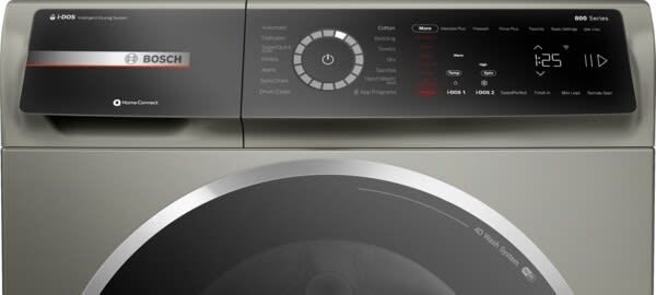 Bosch BOWADREUC246AX Side-by-Side Front Load Washer and Electric