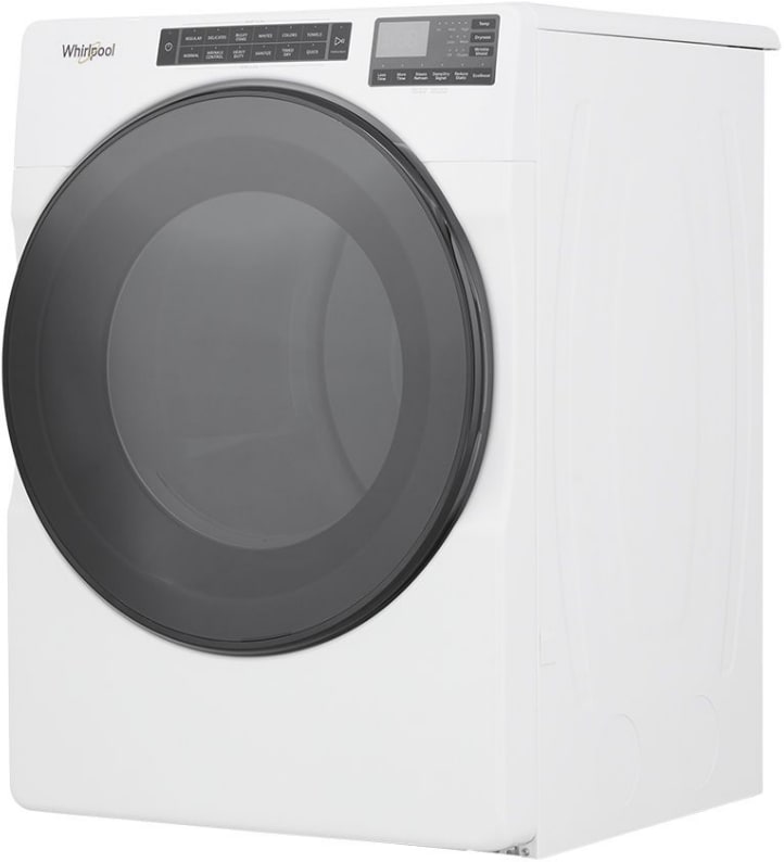 Whirlpool WGD6605MW 27 Inch Gas Dryer with 7.4 cu. ft. Capacity