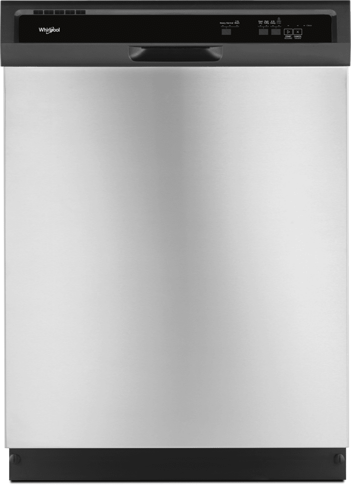 Whirlpool Wdf330pahd 24 Inch Full Console Built In Dishwasher With 13 Place Setting Capacity 3 Wash Cycles Silence Rating Of 55 Dba Soil Sensor High Temperature Wash Heated Dry 1 Hour Wash 4 Options