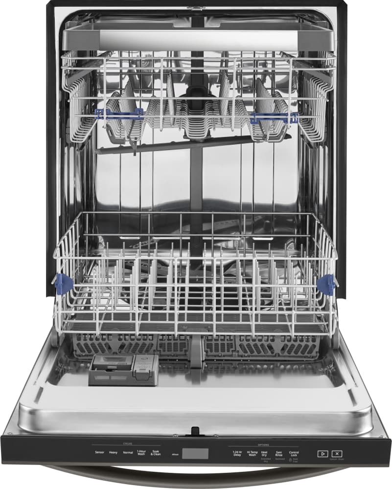 dishwasher door mounted silverware basket