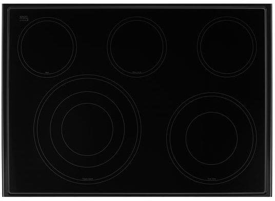 Whirlpool WEE745H0FS 30 Inch Slide-In Electric Range with 5 Radiant Elements, 6.4 cu. ft. Convection Oven, Frozen Bake Technology, AquaLift Self Clean, Storage Drawer, FlexHeat Triple Radiant Element, and Rapid Preheat: Black-on-Stainless