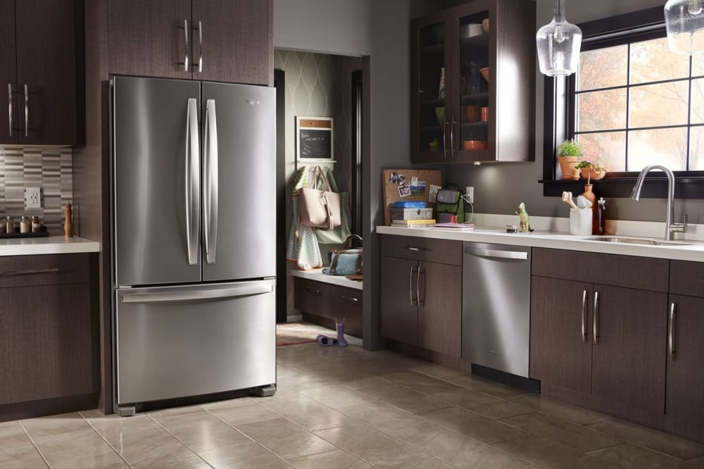 Whirlpool WRF535SMHZ 36 Inch French Door Refrigerator with ...