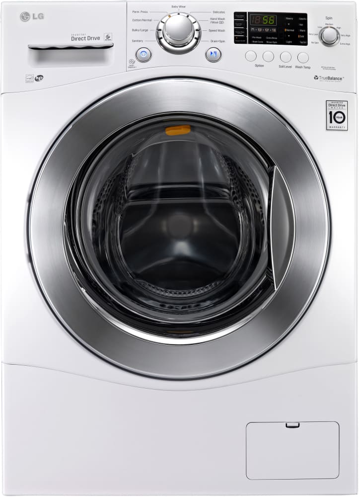 LG WM1377HW 24 Inch 2.3 cu. ft. Front Load Washer with 9 Wash Cycles