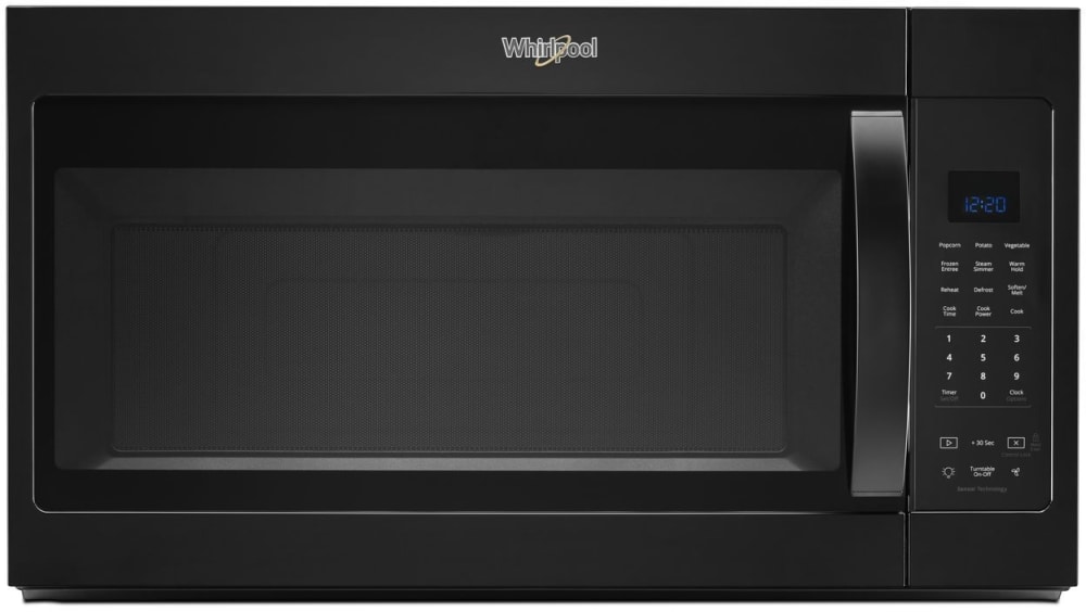 Whirlpool WMH32519HB 1.9 Over-the-Range Microwave with Sensor Cooking