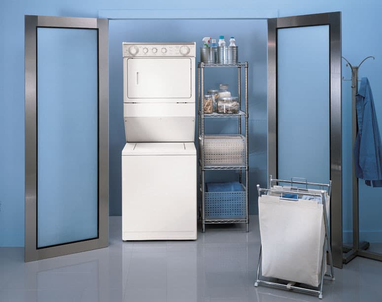 Whirlpool LTG6234DQ 27 Inch Thin Twin Gas Laundry Center with 6