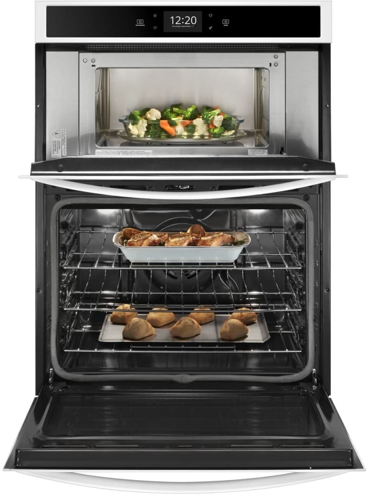 Whirlpool Woc75ec0hw 30 Inch Smart Combination Wall Oven