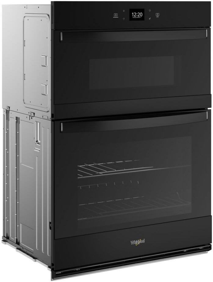 Whirlpool WOEC5027LB 27 Inch Combination Smart Wall Oven with 4.3 cu ...