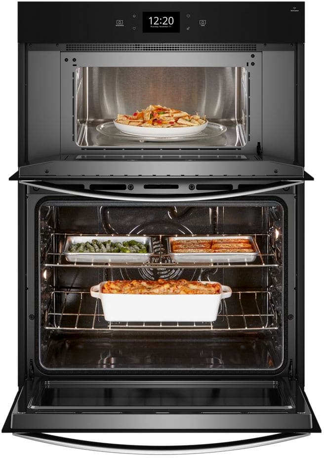 WOEC7030PZ by Whirlpool - 5.0 Cu. Ft. Wall Oven Microwave Combo with Air Fry