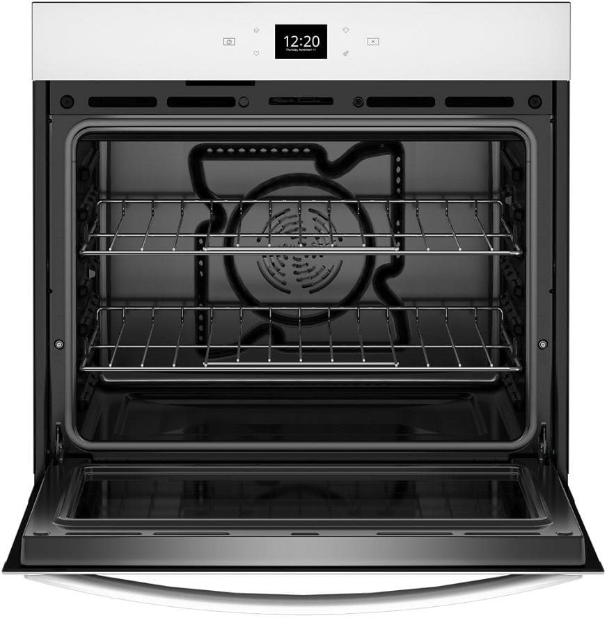 Whirlpool WOES5027LW 27 Inch Single Electric Smart Wall Oven with 4.3