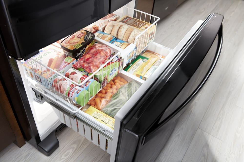 Whirlpool WRF555SDHB 36 Inch French Door Refrigerator with 25 Cu. Ft ...