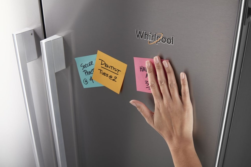 Whirlpool 36 inch french top door refrigerator wrfa35swhz