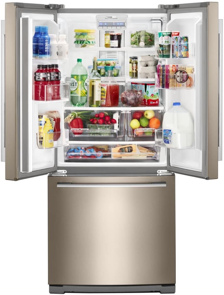 Whirlpool WRFA60SMHN 30 Inch French Door Refrigerator with Factory