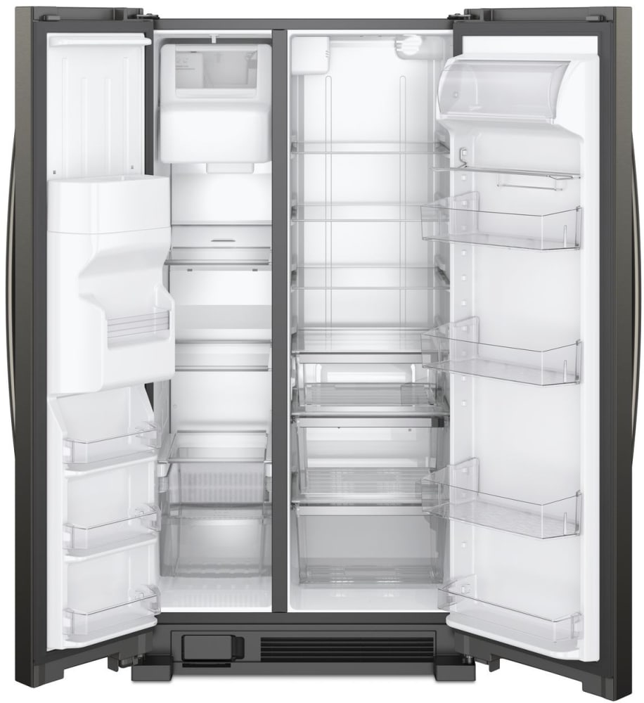 Whirlpool WRS321SDHV 33 Inch Freestanding Side by Side Refrigerator