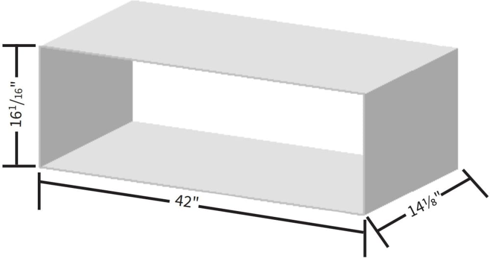 Amana WS900E 42 Inch Insulated Steel Wall Sleeve For Sale Online