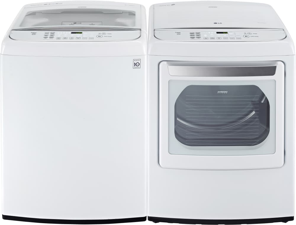 LG WT1801HWA 27 Inch 5.0 cu. ft. Top Load Washer with 12 Wash