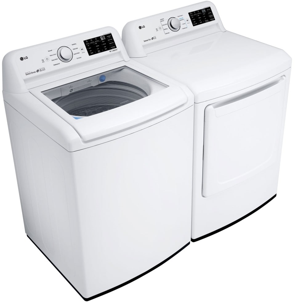 LG WT7100CW 27 Inch Top Load Washer with 4.5 cu. ft