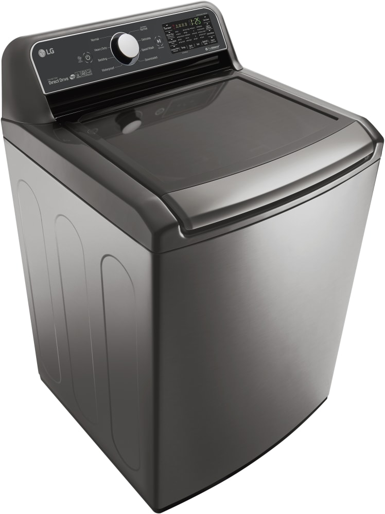 LG LGWADRGV1 Side-by-Side Washer & Dryer Set with Top Load ...