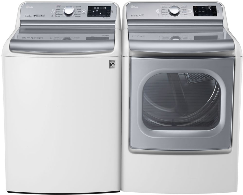 LG LG7700TL LG 7700 Series TopLoad Washer + Dryer Pair