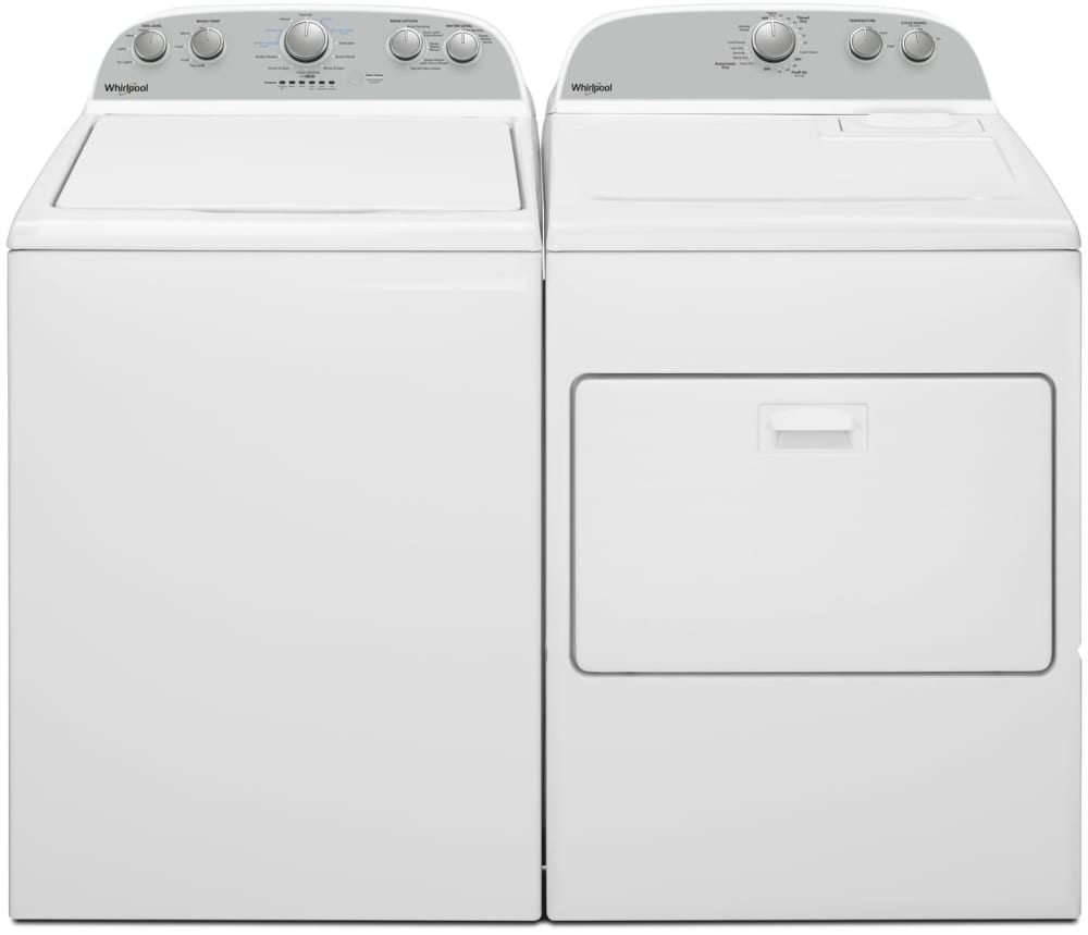 Whirlpool 3.9 cu. ft. High Efficiency White Top Load Washing Machine with  Soaking Cycles WTW4950HW - The Home Depot